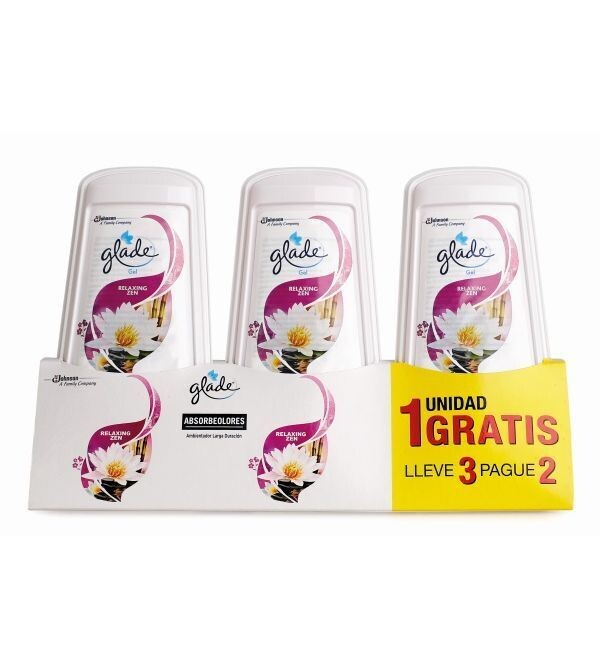 Glade Absorbe Olores Relaxing Zen 3x2