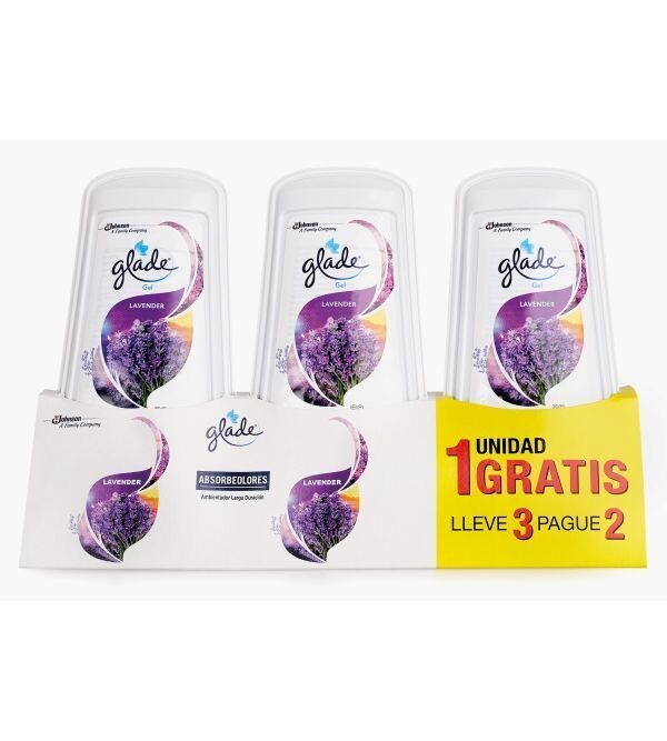 Glade Absorbe Olores Lavanda 3x2