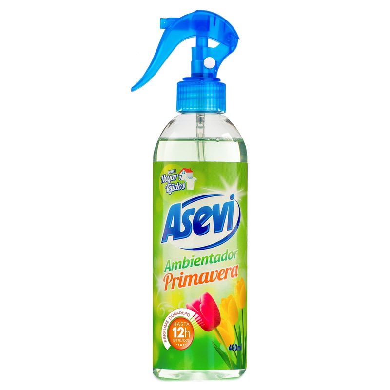 Asevi Spray Ambientador Multiusos Primavera 400ml