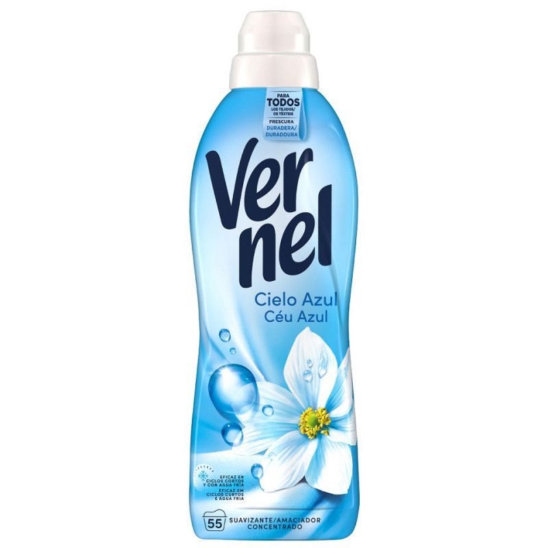 Vernel Suavizante Cielo Azul 55 Lavados Vernel Suavizante Cielo Azul 55 Lavados