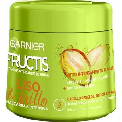 Fructis Mascarilla Liso y Brillo 300 ml Fructis Mascarilla Liso y Brillo 300 ml