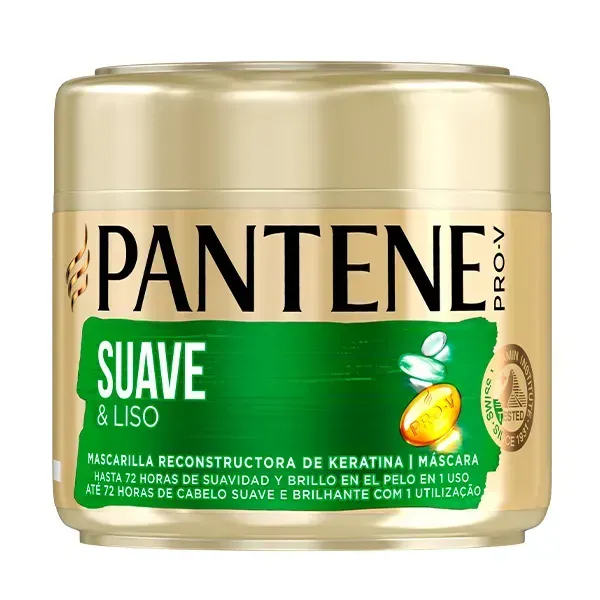Pantene Mascarilla Suave y Liso 300ml