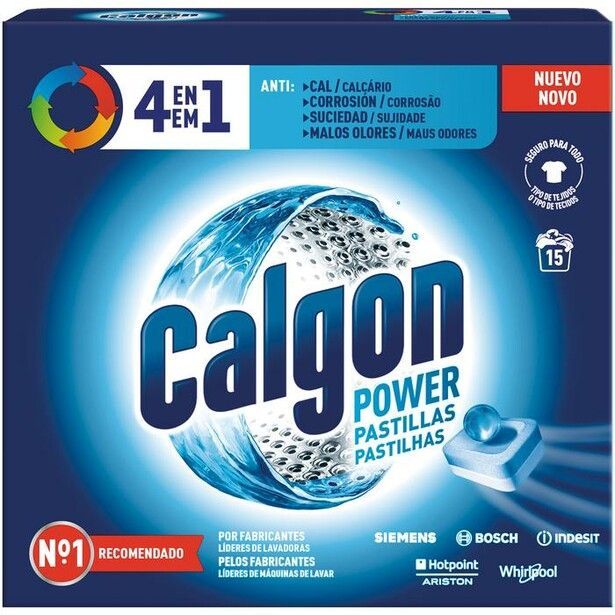 Calgon Antical Para Lavadora Pastillas 15u