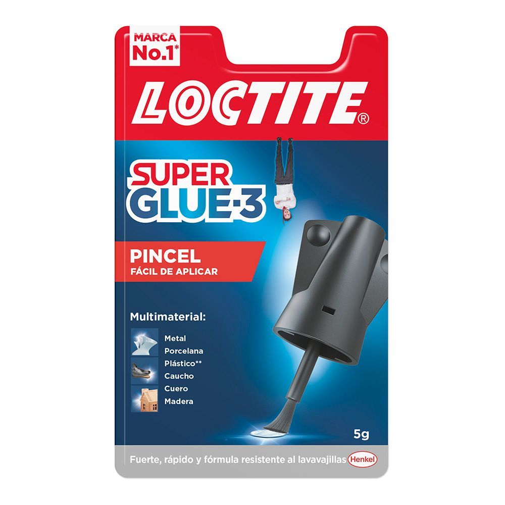 Loctite Super Glue-3 Pincel 5gr