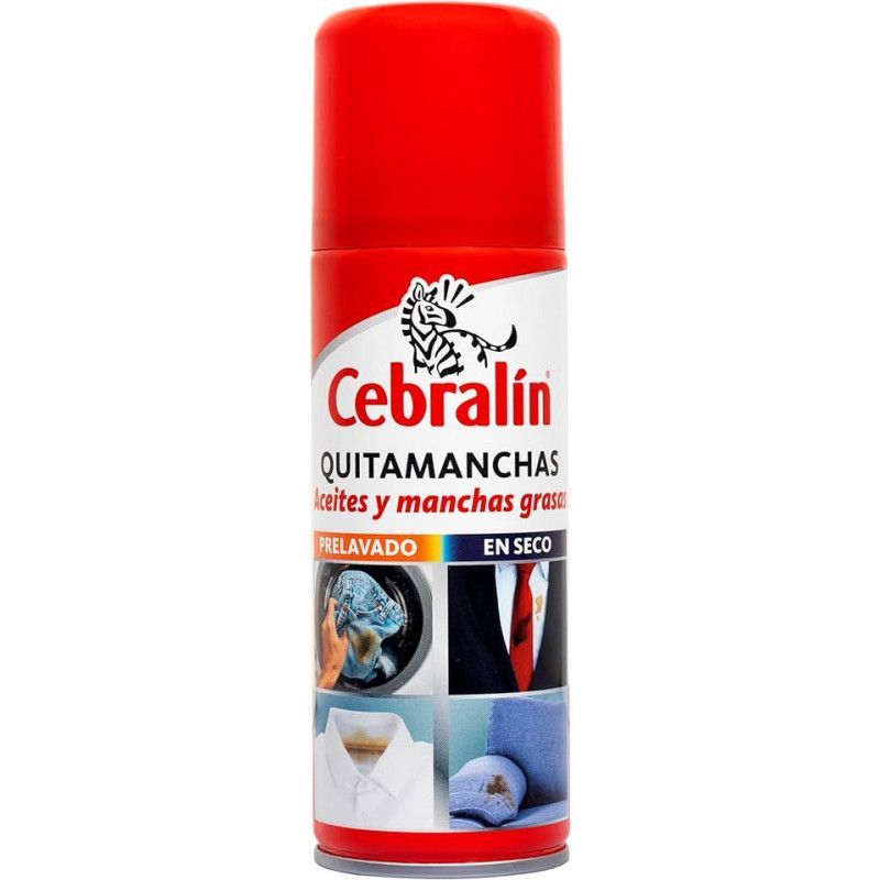 Cebralín Spray  Quitamanchas Aceites y Manchas de Grasa 200ml