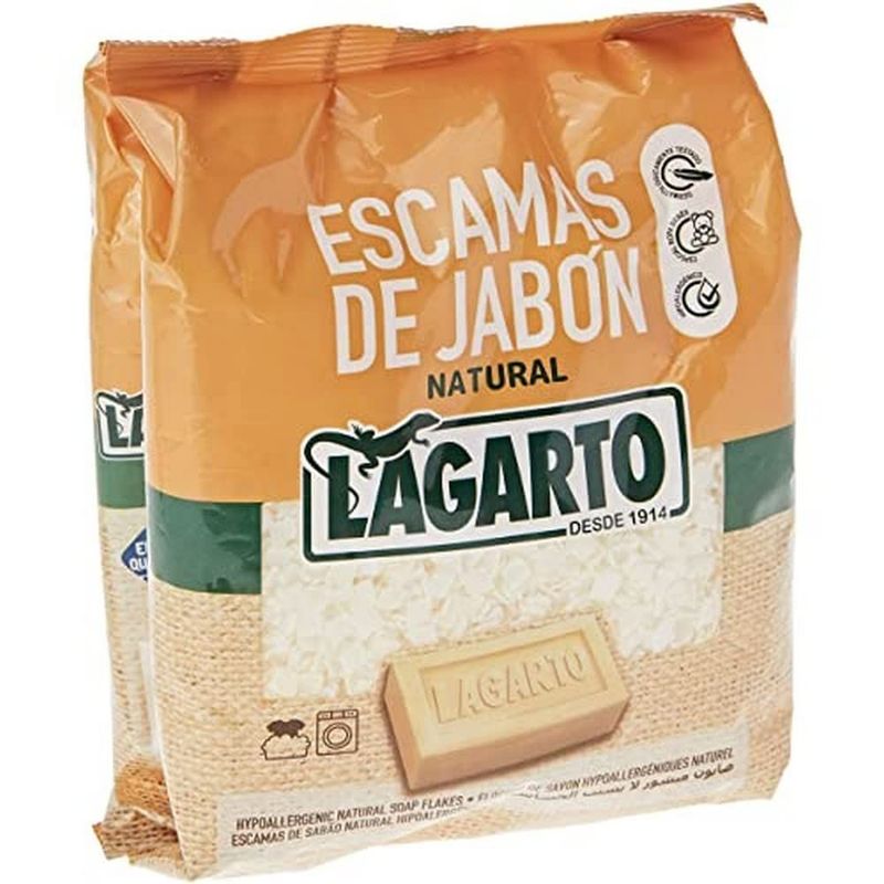 Lagarto Jabón Natural En Escamas 400g