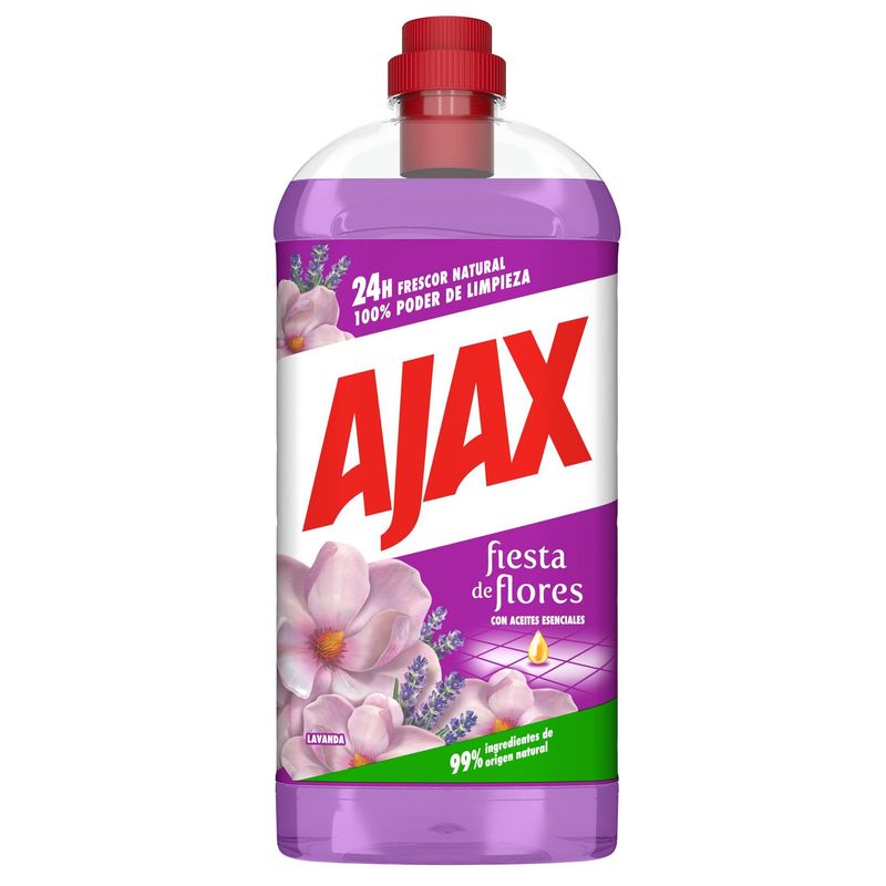 Ajax Fiesta de flores Lavanda Limpiador Suelos 1250ml