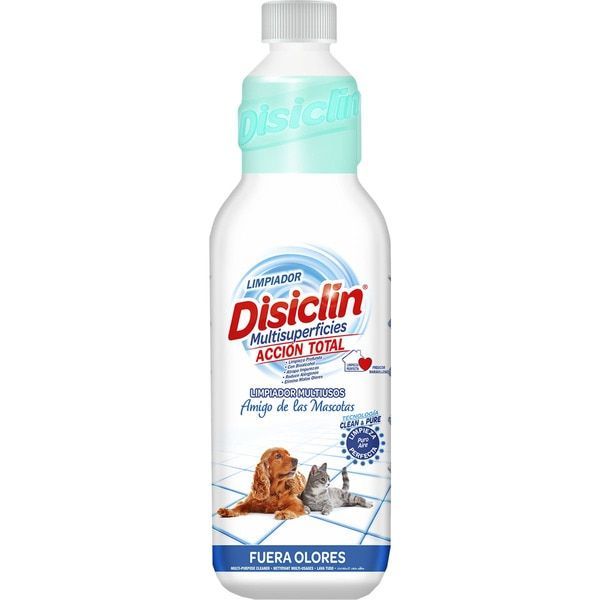 Disiclin Limpiador Multiusos Acción Total Mascotas 1000ml