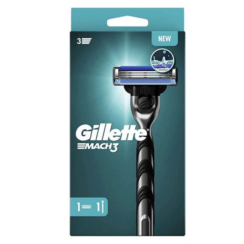Gillette Mach3 Maquinilla + Recambio Gillette Mach3 Maquinilla + Recambio