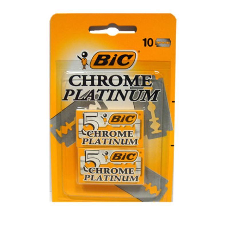 BiC Chrome Platinum 10 Unidades