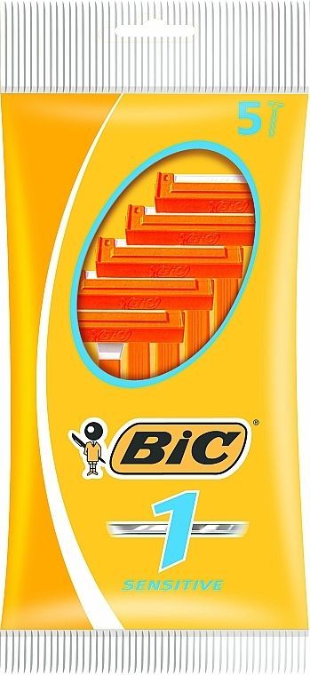 Bic Sensitive1 Cuchillas Desechables 5 Unidades