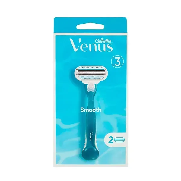 Gillete Venus Smoth Aparato + 2 Recambios
