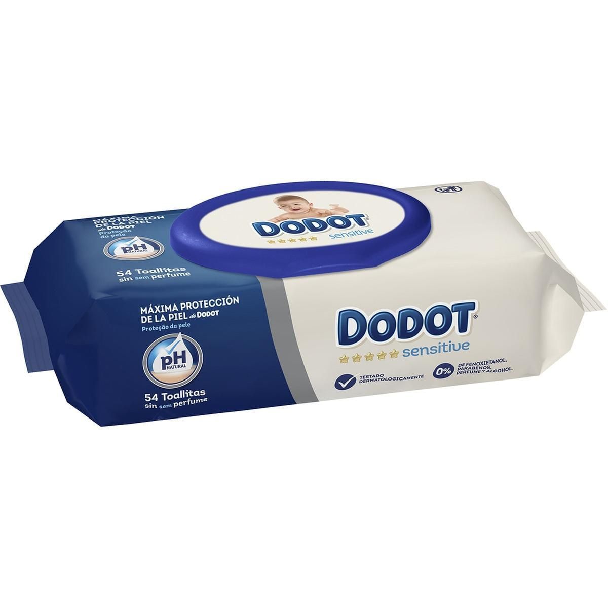 Dodot Sensitive Toallitas Húmedas 54 Unidades