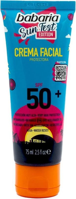 Babaria Crema Facial SPF 50 Sun 75ml