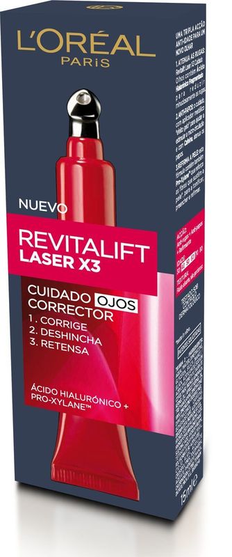 Loreal Revitalift Laser Triple Acción Ojos 15ml