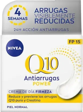 Nivea Q10 Power Atiarrugas FP15 Crema de Día 50ml Nivea Q10 Power Atiarrugas FP15 Crema de Día 50ml