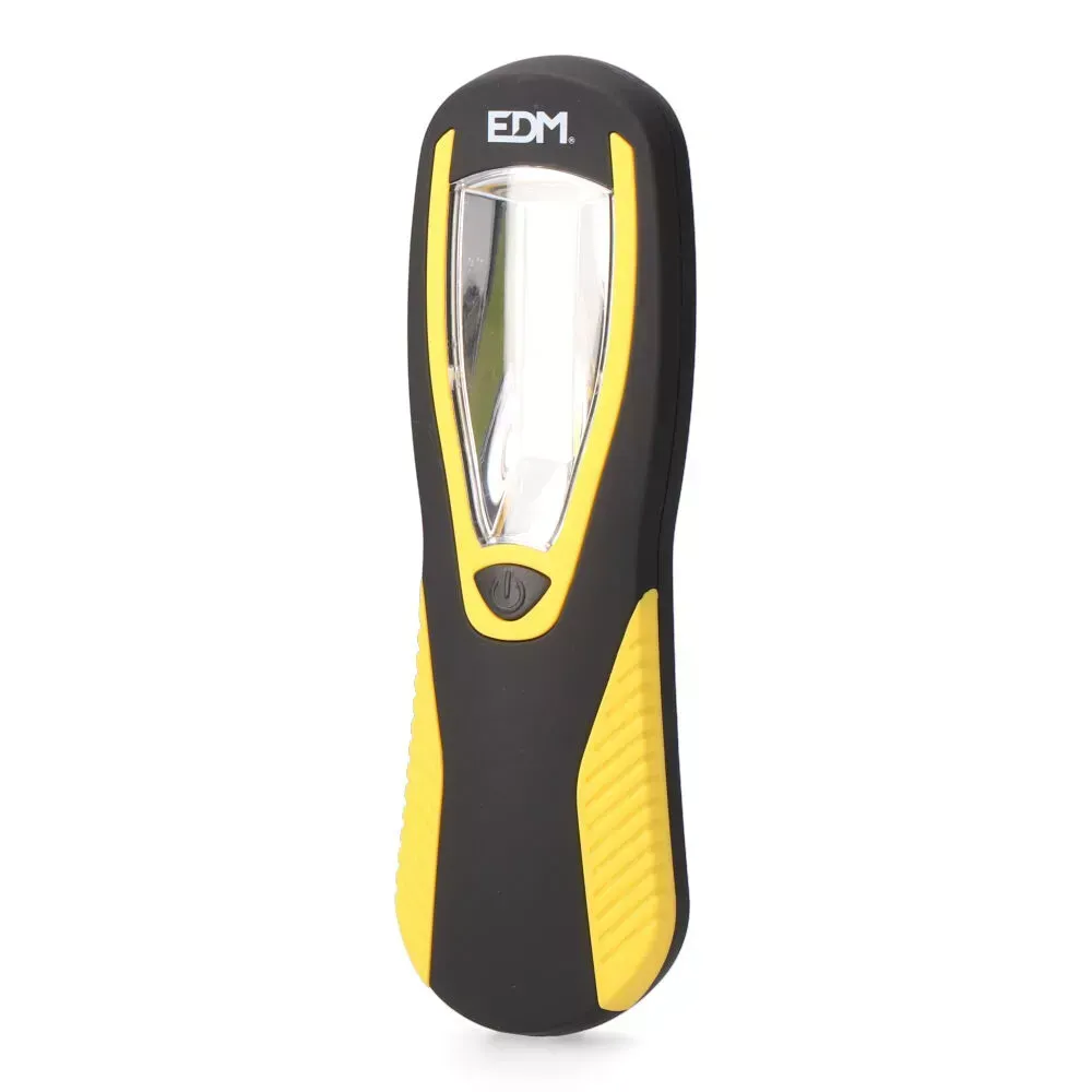 EDM Linterna Led XL  De trabajo 5w 200lm Con Gancho + Imán