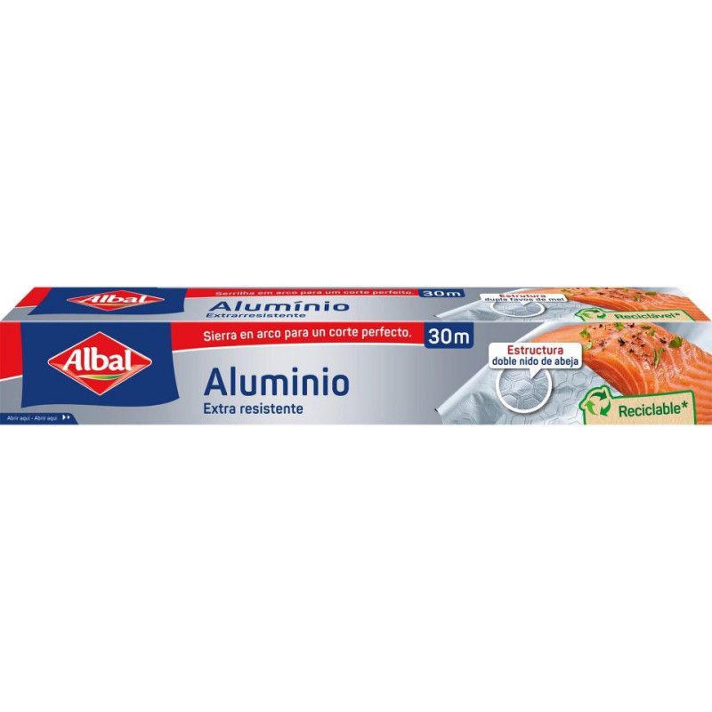 Albal Aluminio Extra resistente 30 Metros