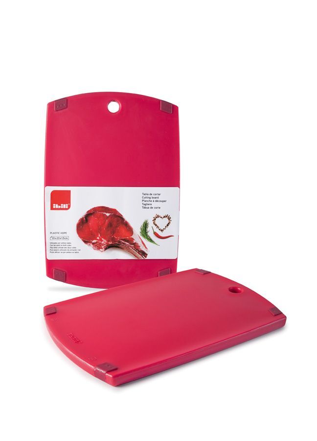 Ibili Tabla de cortar Roja 33x23x1.5 cm