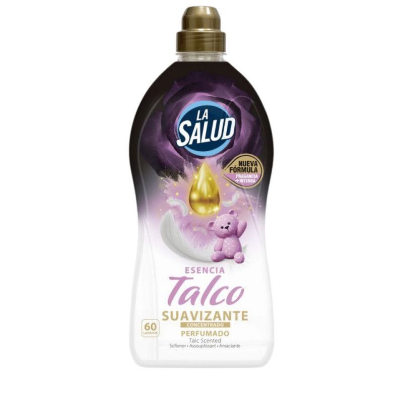 La Salud Suavizante Concetrado Talco 60 Lavados