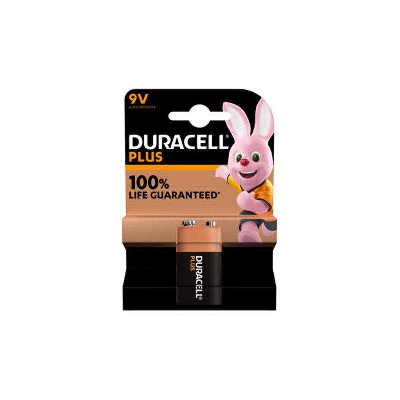 Duracell Pila Plus 6LR61/MN1604 9V