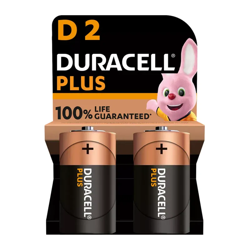 Duracell Plus Pila D2