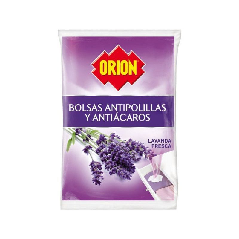 Orion Bolsas Antipolillas y Ácaros Lavanda Fresca 20u