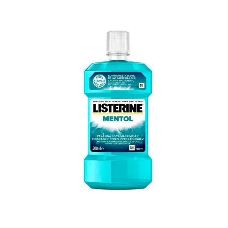 Listerine Mentol Sabor Suave 500ml