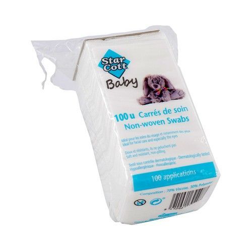 Star Scott Baby Gasas No Tejidas 100 Unidades
