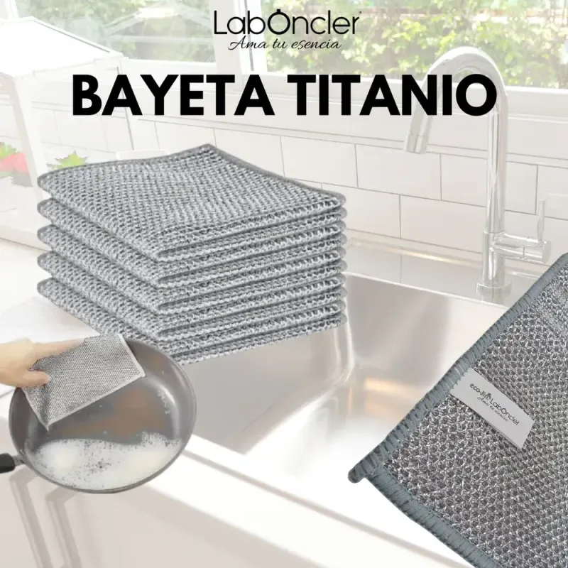 Laboncler Bayeta Titanio Pack de 5 Unidades