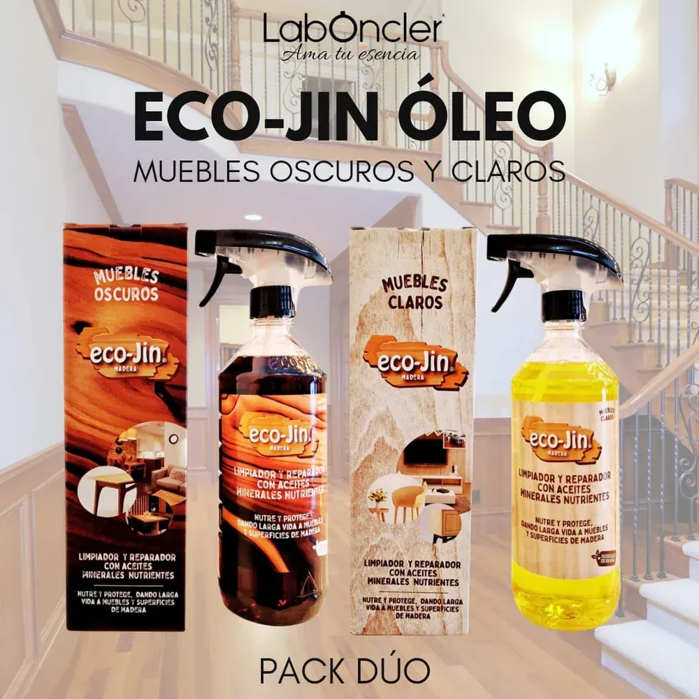 Ecojin Oleo Pack Dúo Muebles Oscuros y Claros