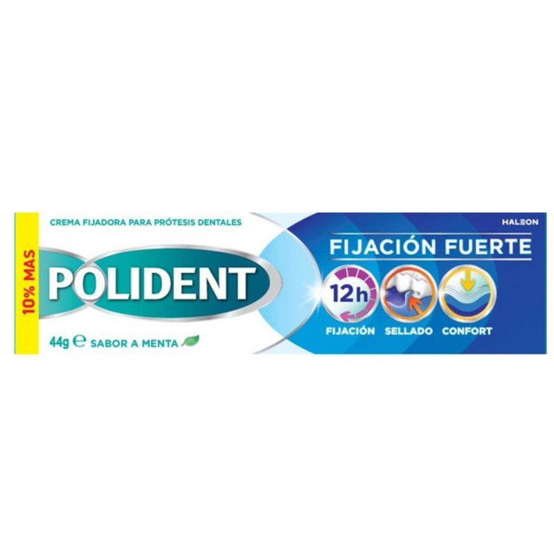 Polident Fijación Fuerte Para Prótesis Dentales 44g