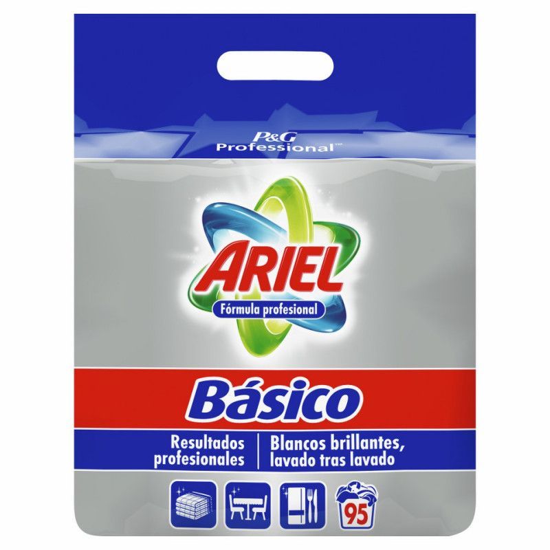 Ariel Básico saco de 95 lavados