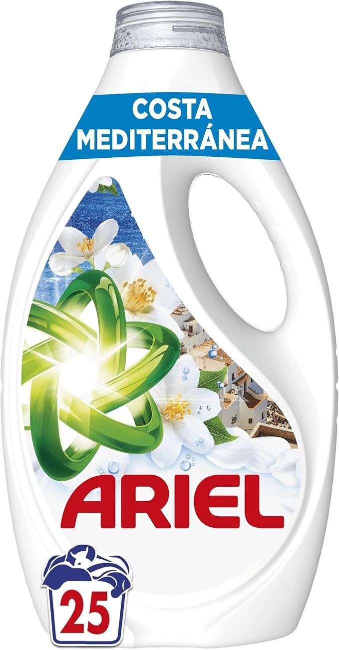 Ariel costa mediterránea 25 lavados Edición limitada