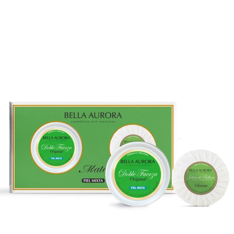 Bella Aurora doble fuerza Mate piel mixta estuche