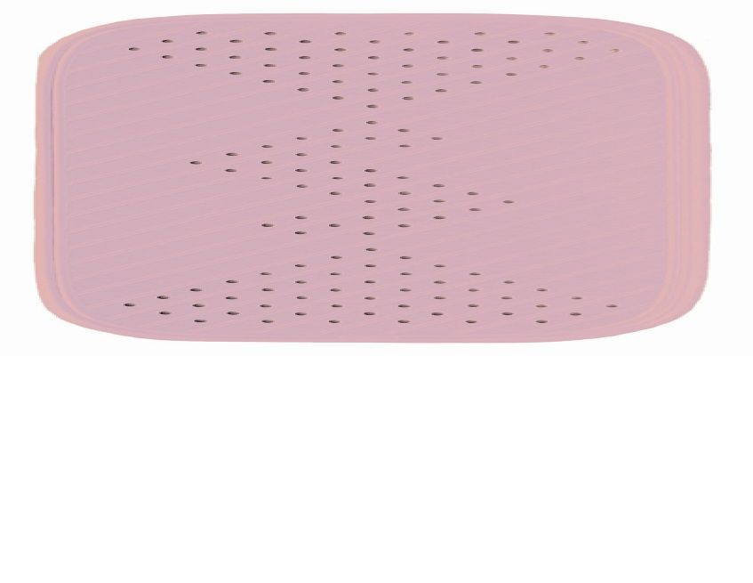 Dintex alfombra baño 97 cm rosa