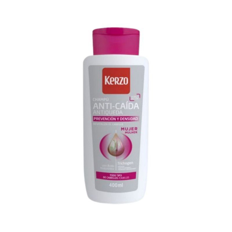 Kerzo Champú Fortificante Anti caída para mujeres 400ml