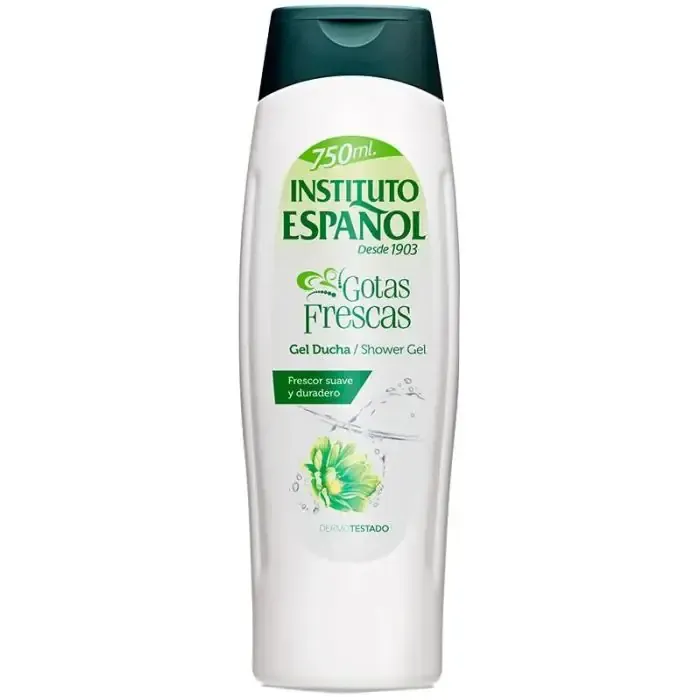 Instituto Español Gotas frescas gel de baño