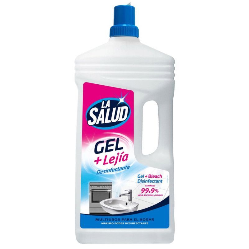 La Salud limpiahogar gel + lejía 1.500ml