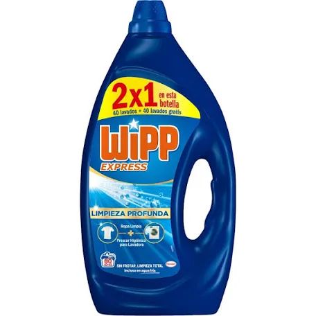 Wipp Express detergebte líquido 80 dosis