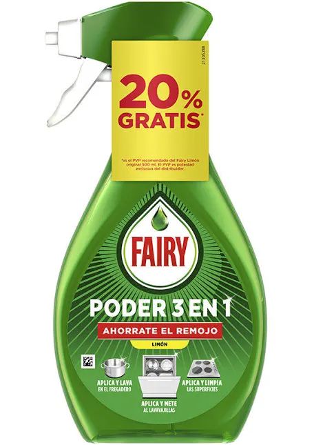 Fairy poder 3 en 1 spray
