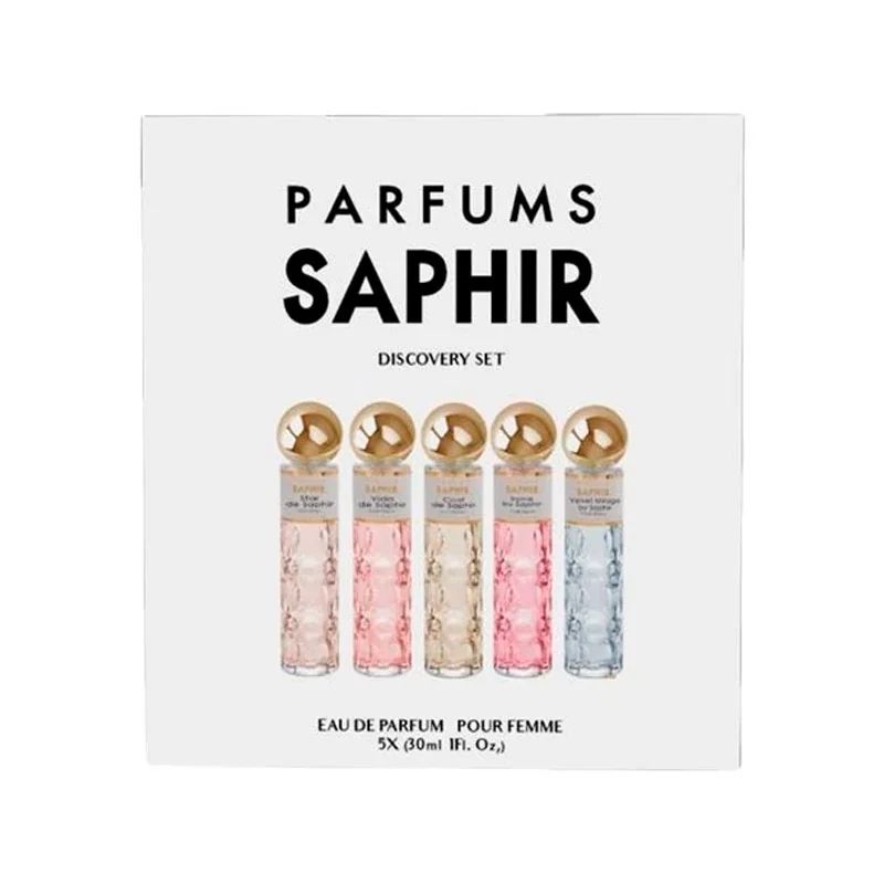 Saphir discovery set mujer 5x30ml