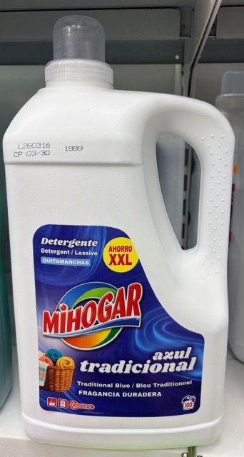 Mi Hogar detergente líquido Azul tradicional 5 litros