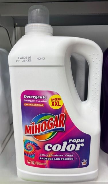 Mi Hogar detergente líquido Ropa Color 5 litros