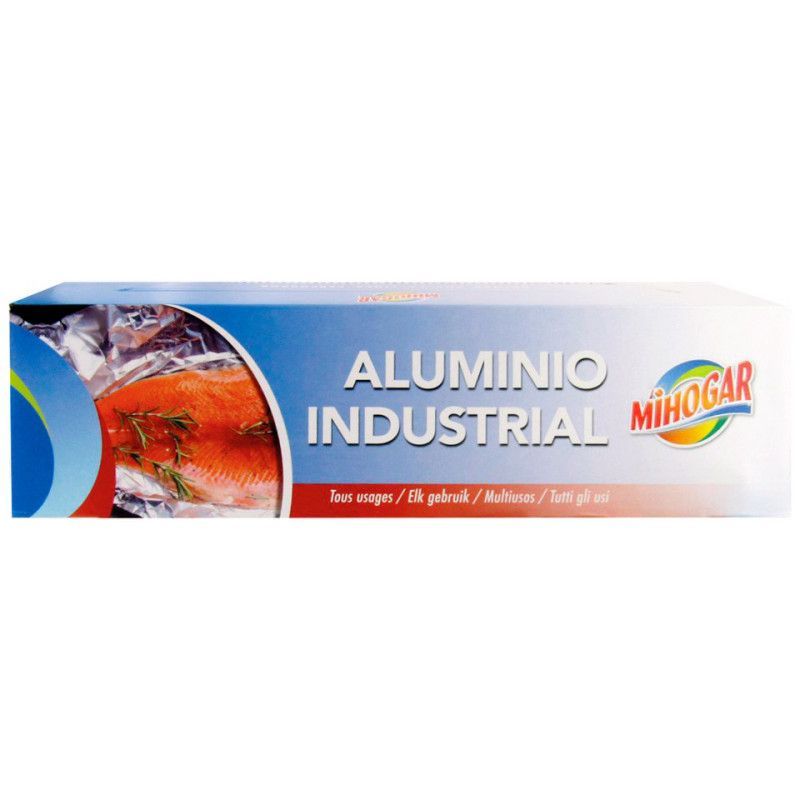 Papel de Aluminio industrial Mi Hogar 150m