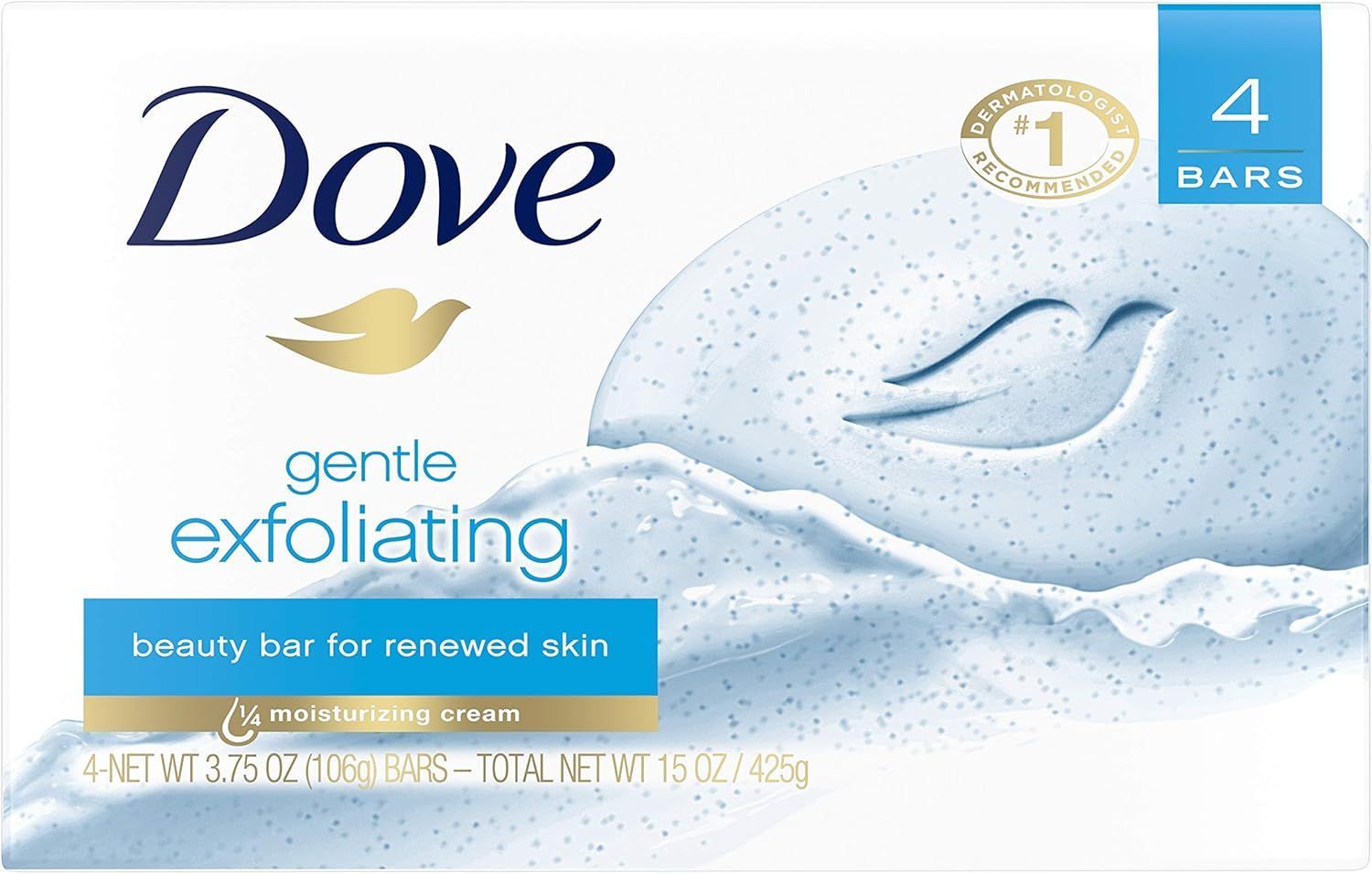 Dove jabón en pastilla exfoliante