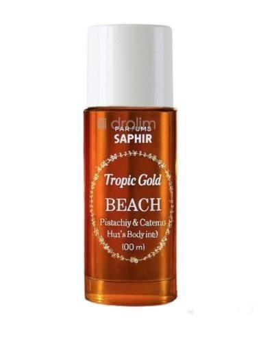 Saphir Tropic Gold Hair & Body Mist Beach Pistachio & Caramel