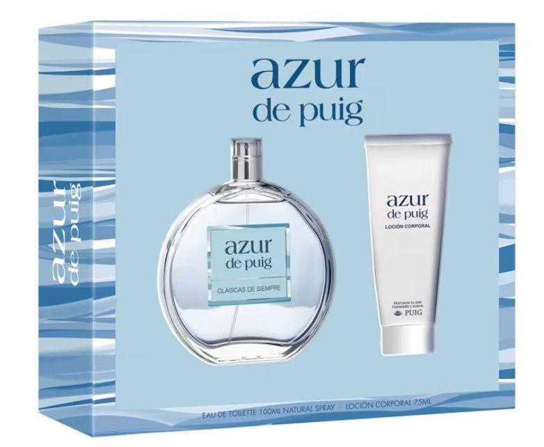 Azur de puig EDT 100ml + loción corporal 75ml