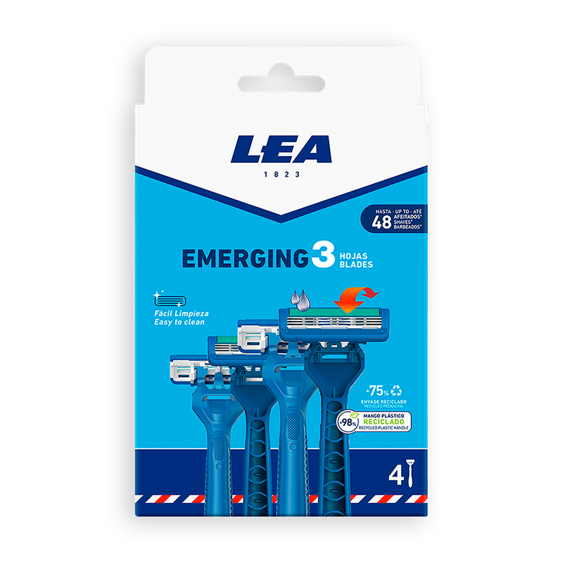 Lea Maquinilla Desechable Emergin 3 4uds Lea Maquinilla Desechable Emergin 3 4uds