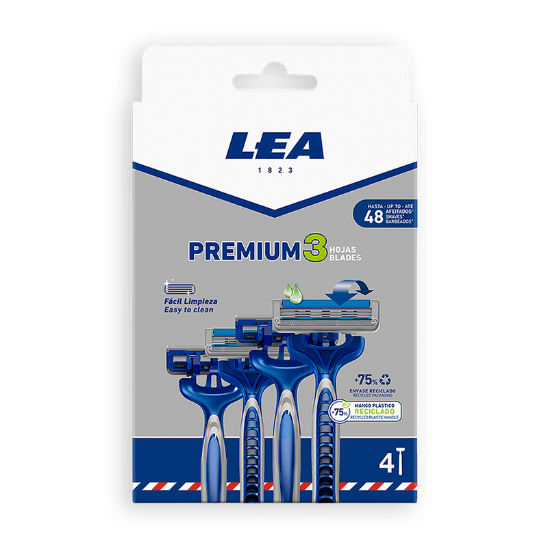 Lea Maquinilla Desechable Premium 3 4uds Lea Maquinilla Desechable Premium 3 4uds